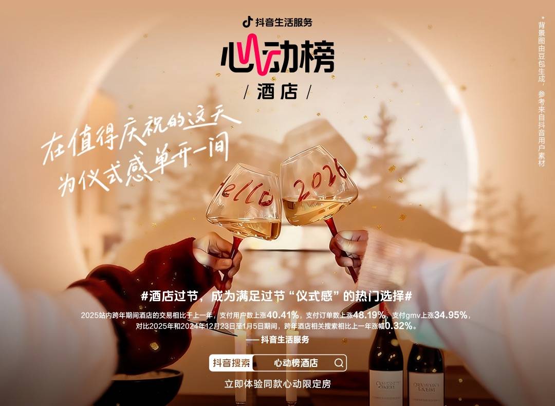 东航×万豪×抖音心动榜酒店：一场教科书级的“情绪营销”，如何精准捕获高端跨年消费？